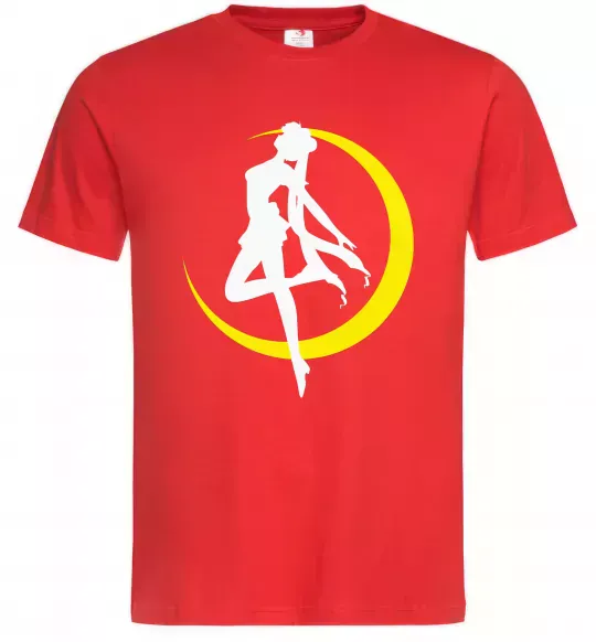 Чоловіча футболка Moon Sailor Червоний фото