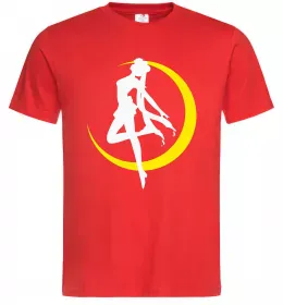 Мужская футболка Moon Sailor Красный фото