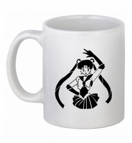 Чашка керамическая Sailor Moon black