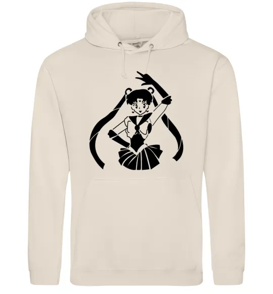 Чоловіча толстовка (худі) Sailor Moon black Таш фото