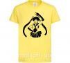 Дитяча футболка Sailor Moon black Лимонний фото