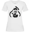 Жіноча футболка Sailor Moon black Білий фото