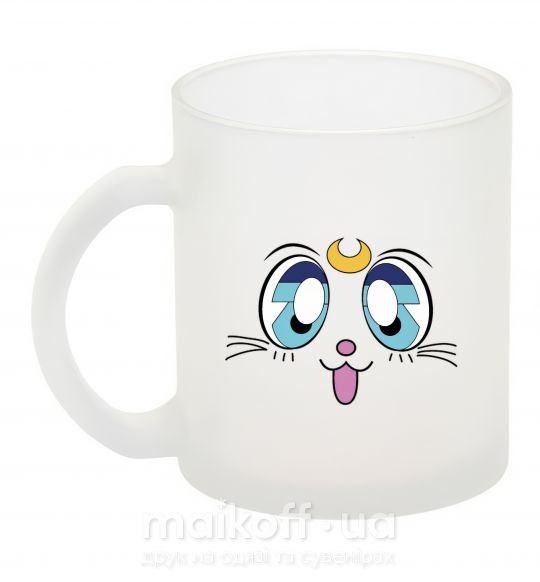 Чашка скляна Cat Moon Фроузен фото