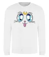 Свитшот Cat Moon Белый фото