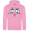 Чоловіча толстовка (худі) Cat Moon Рожевий фото