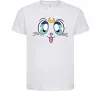 Детская футболка Cat Moon Белый Детская футболка Cat Moon Белый фото