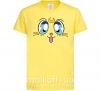 Дитяча футболка Cat Moon Лимонний фото