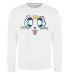 Світшот Cat Moon Білий Світшот Cat Moon Білий фото