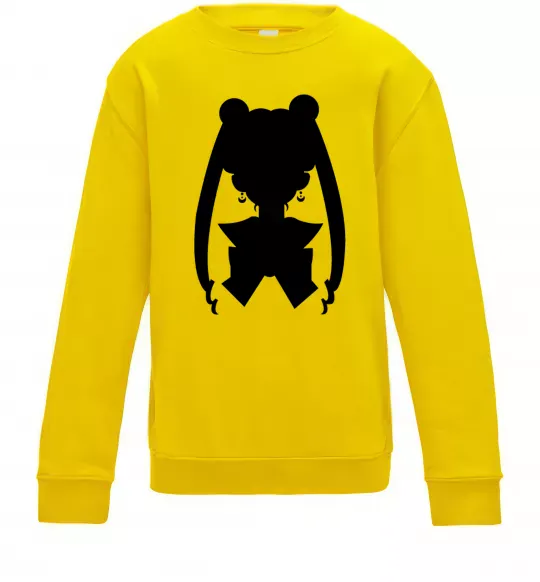 Дитячий світшот Sailor Moon shadow Сонячно жовтий фото