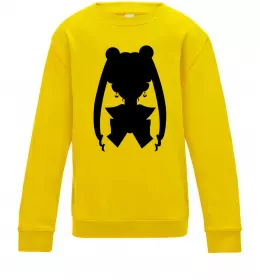 Дитячий світшот Sailor Moon shadow Сонячно жовтий фото