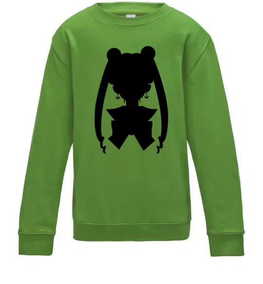 Дитячий світшот Sailor Moon shadow Лаймовий фото