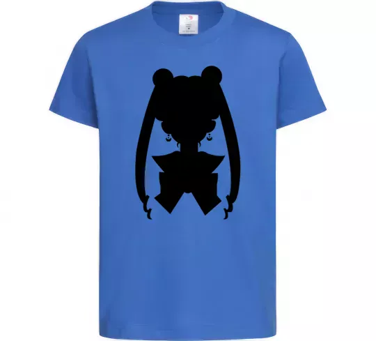 Детская футболка Sailor Moon shadow Ярко-синий фото