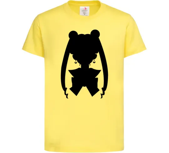 Детская футболка Sailor Moon shadow Лимонный фото