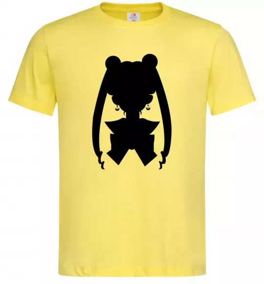 Мужская футболка Sailor Moon shadow Лимонный фото