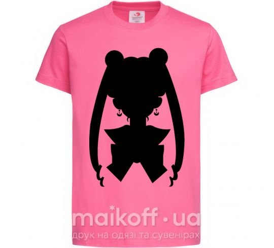Дитяча футболка Sailor Moon shadow Яскраво-рожевий фото