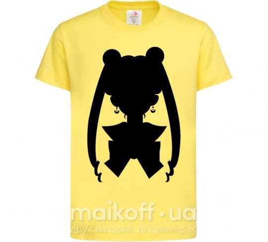 Дитяча футболка Sailor Moon shadow Лимонний фото