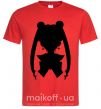 Мужская футболка Sailor Moon shadow Красный фото
