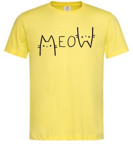 Мужская футболка Meow
