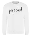 Світшот Meow Білий фото