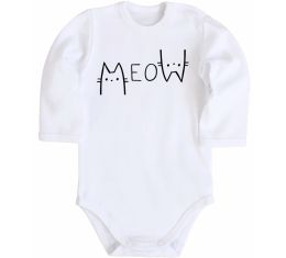 Детский боди Meow