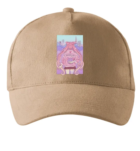 Кепка Wicked lady Песочный фото