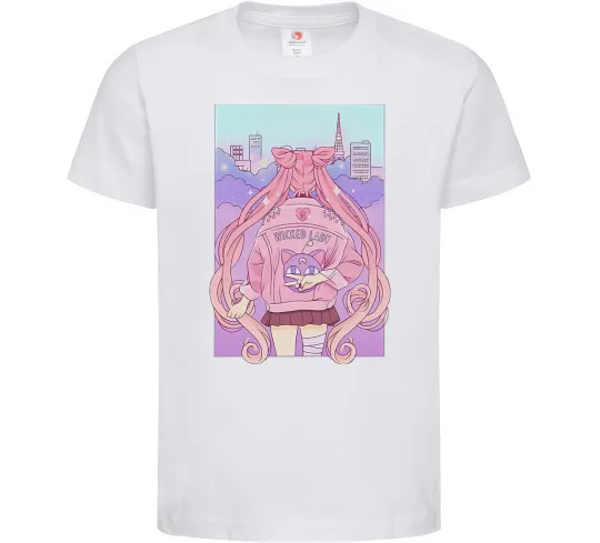 Дитяча футболка Wicked lady Білий фото