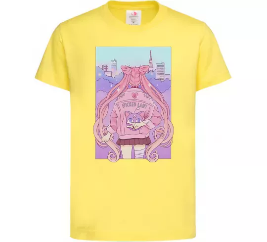 Дитяча футболка Wicked lady Лимонний фото