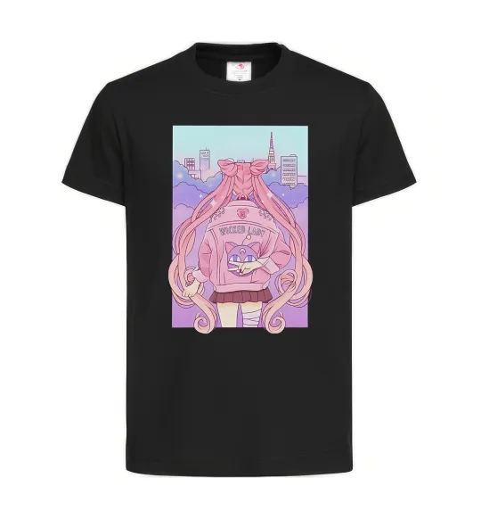 Детская футболка Wicked lady Черный фото