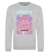 Світшот Wicked lady Сірий меланж фото