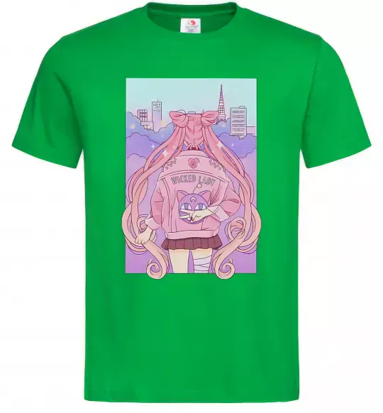 Мужская футболка Wicked lady Зеленый фото