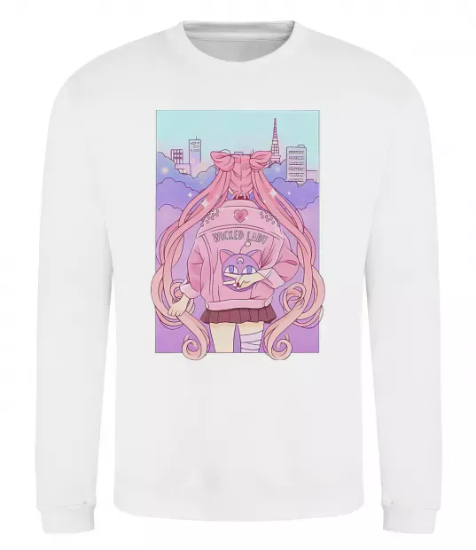 Світшот Wicked lady Білий фото