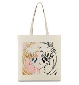 Эко-сумка Sailor Moon половинки