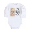 Дитячий бодік Sailor Moon половинки Білий фото