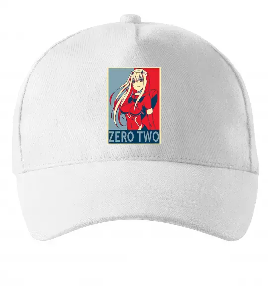 Кепка Zero two Білий фото