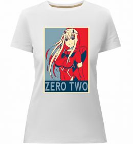 Жіноча преміум футболка Zero two