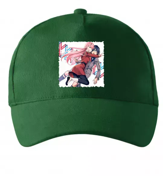 Кепка Darling in the franxx Темно-зелений фото