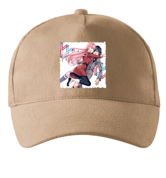 Кепка Darling in the franxx Пісочний фото