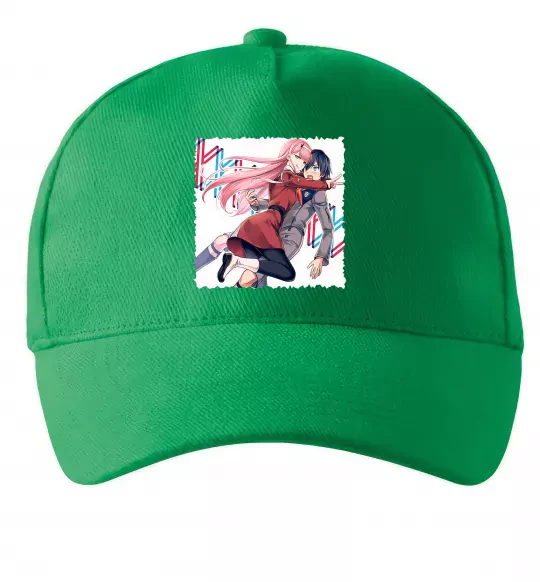 Кепка Darling in the franxx Зелений фото