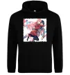 Мужская толстовка (худи) Darling in the franxx Черный фото