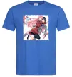 Чоловіча футболка Darling in the franxx Яскраво-синій фото