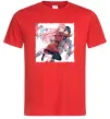 Чоловіча футболка Darling in the franxx Червоний фото