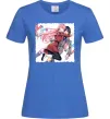 Жіноча футболка Darling in the franxx Яскраво-синій фото