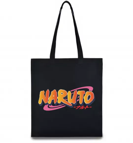 Еко-сумка Naruto logo Чорний фото