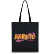 Еко-сумка Naruto logo Чорний фото