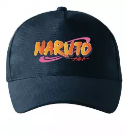 Кепка Naruto logo Темно-синий фото