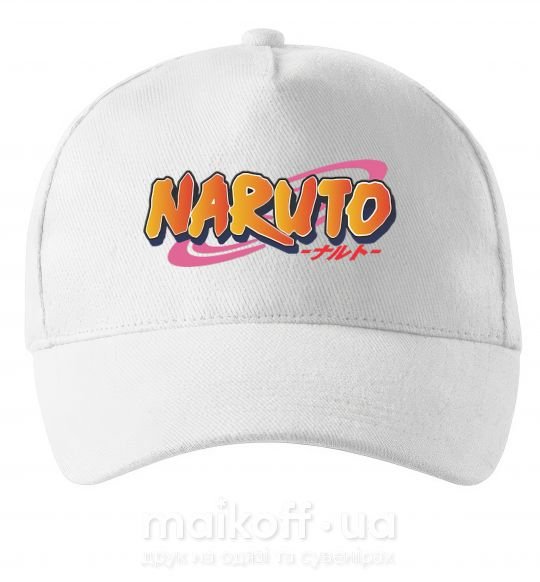 Кепка Naruto logo Білий фото