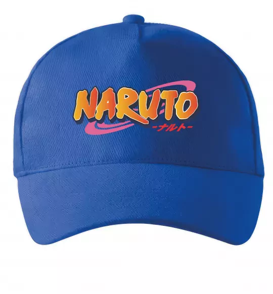 Кепка Naruto logo Ярко-синий фото