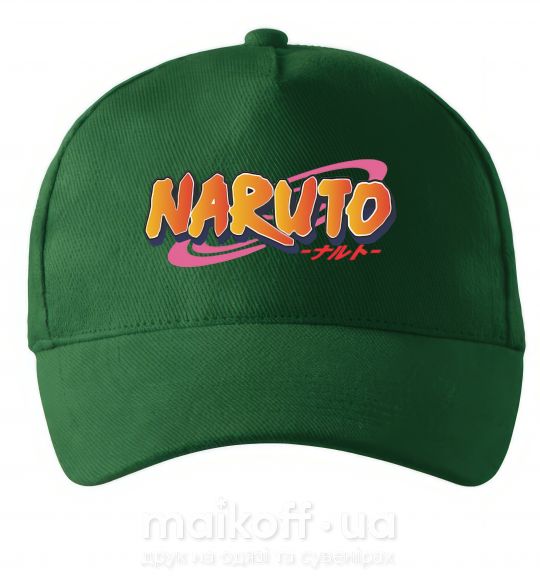 Кепка Naruto logo Темно-зеленый фото