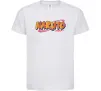 Дитяча футболка Naruto logo Білий Дитяча футболка Naruto logo Білий фото