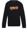 Детский Свитшот Naruto logo Черный фото